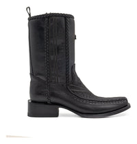 Bota casual en piel genuina de cuello de toro para caballero