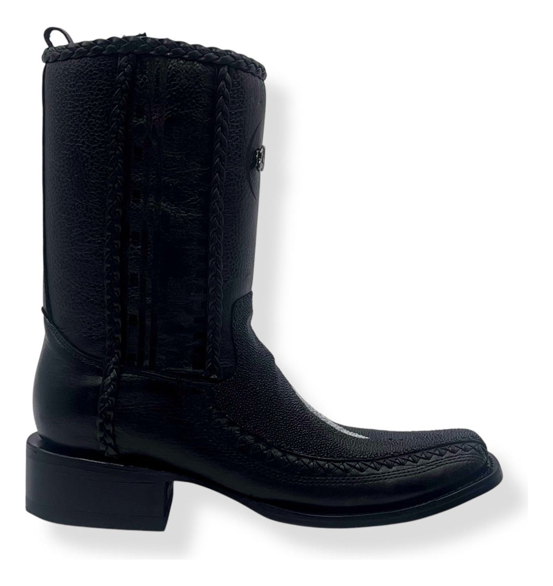 Bota casual en piel genuina de mantarraya para caballero
