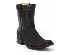 Bota casual en piel genuina de cuello de toro para caballero