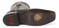 Bota casual en piel genuina de cuello de toro para caballero