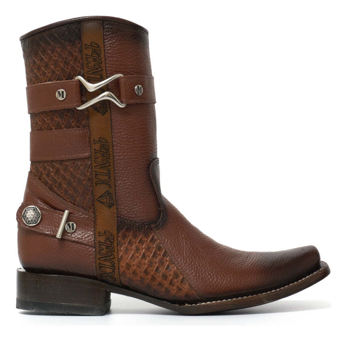 Bota de vestir en piel genuina para caballero