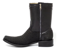 Bota casual en piel genuina de cuello de toro para caballero